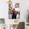 Lamin Yamal Custom Your Name Wall Decor Tapestry Art For Pet Memorial Birthdaywedding Party Backdrop Family Gift