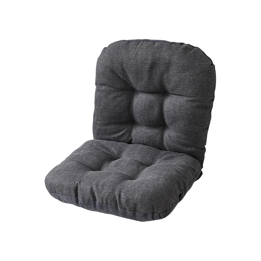 Non- Rocking Chair Cushion With Removable Lid And Lacing Straps For Worker, Car And Home Use
