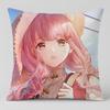 Чехол для подушки Game Miracle Nikki Короткий плюшевый чехол для подушки Двусторонний принт Моющийся чехол для диванной подушки Домашний декор Подарок
