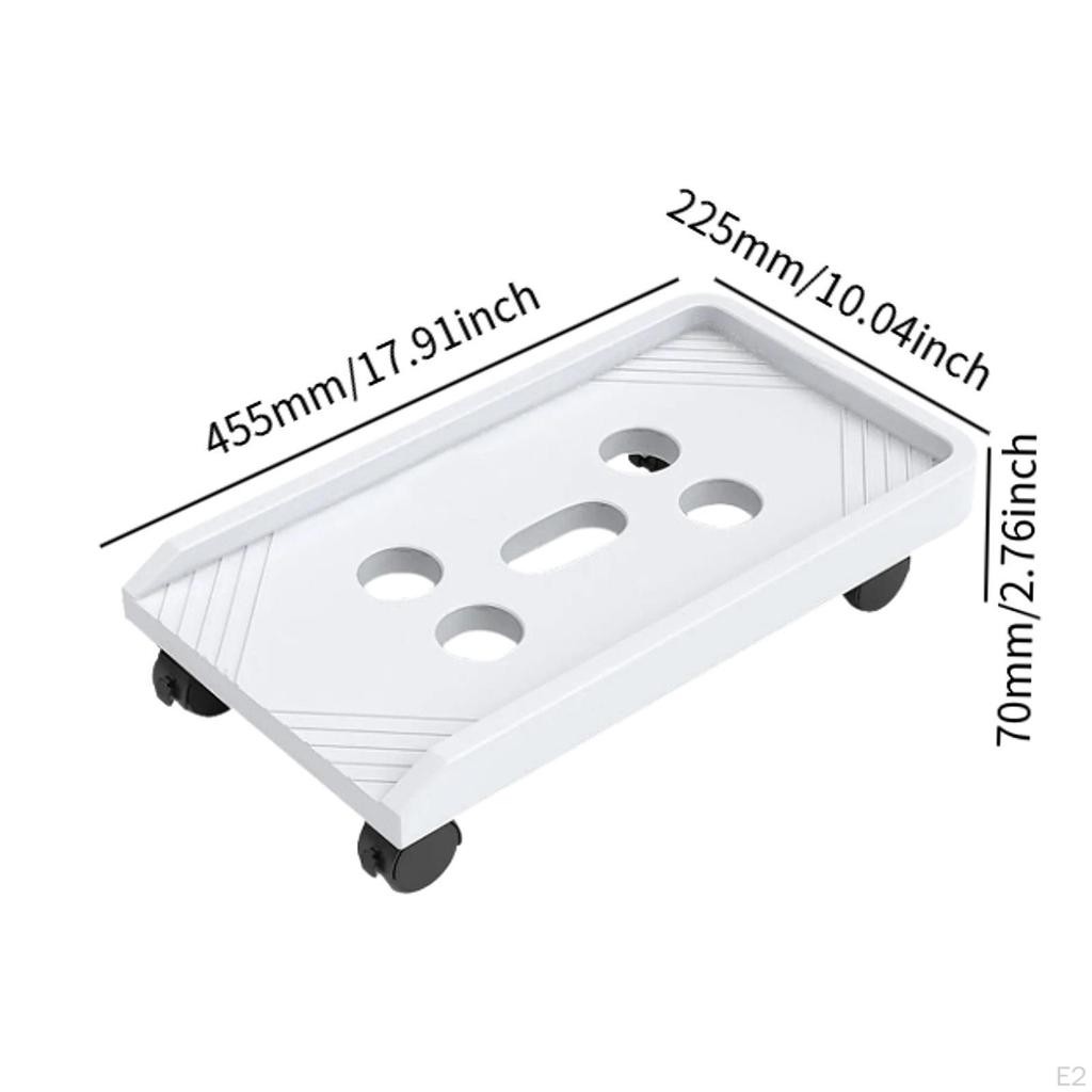 Компьютерная стойка для корпуса ПК, прочная, вращающаяся на 360°, простая установка, мобильная