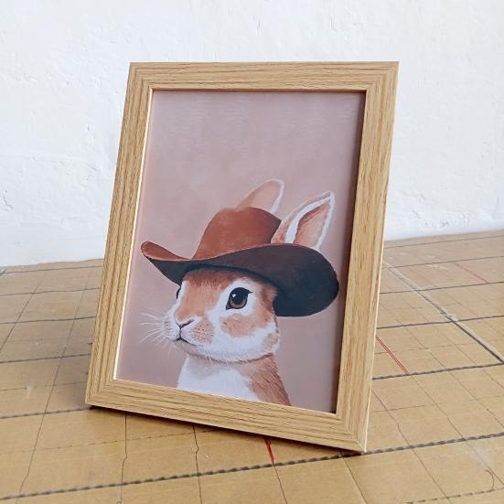 Декоративная живопись Яркий внешний вид Ковбой Утка Кролик Медведь Серия Животное