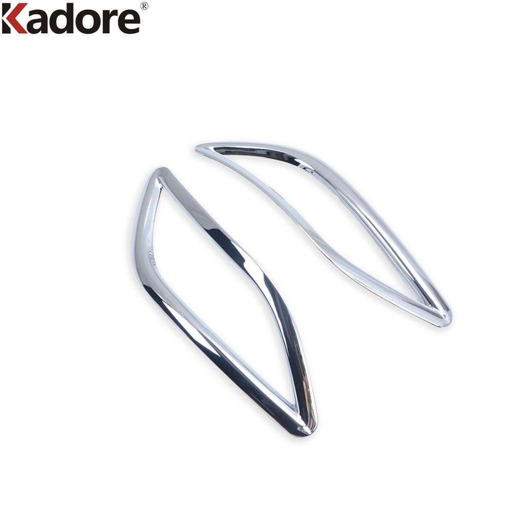 Для Volkswagen VW T-cross Tcross 2018 2022 2023 хромированная задняя противотуманная фара автомобиля, крышка, накладка, рамка противотуманной фары