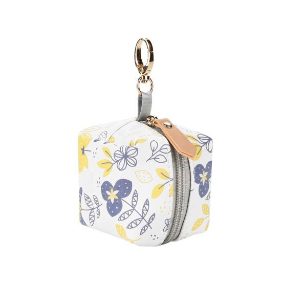 Водонепроницаемый чехол для пустышки, сумка для хранения детских пустышек, вмещает 2 пустышки, портативный чехол для пустышки с клипсой для коляски, рюкзака, ремня