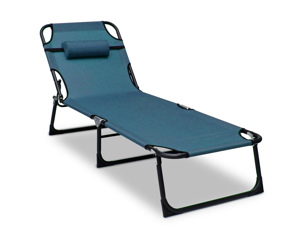 Neon Blue Deckchair
