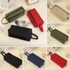 Oxford Cloth Pen Bag Solid Color Pen Box Simple Stationery Storage Pouch School Office
