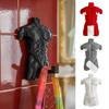 Muscular Man Wall Hook Heavy Duty 3D Printed Naked Body Art Decorative Hook Home Bathroom Shower Towel Sponge Clothes Hanger