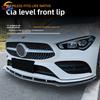 Для Mercedes-benz Cla Class C118 X118 Ранний Amg 2020-2025 Передний сплиттер Передний ковш Спойлер Аксессуары для модификации