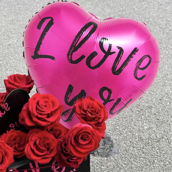 10 шт. воздушных шаров в форме сердца, 18 дюймов, алюминиевая фольга, воздушные шары в форме сердца, декор на День святого Валентина, воздушные шары для украшения свадьбы, помолвки, вечеринки