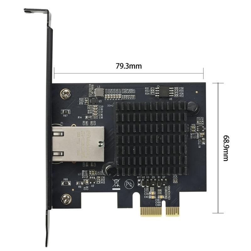 10Gbps Ethernet Networking Card with PCIe x1 Interfaces for Enhanceds Data Transmission and Stability