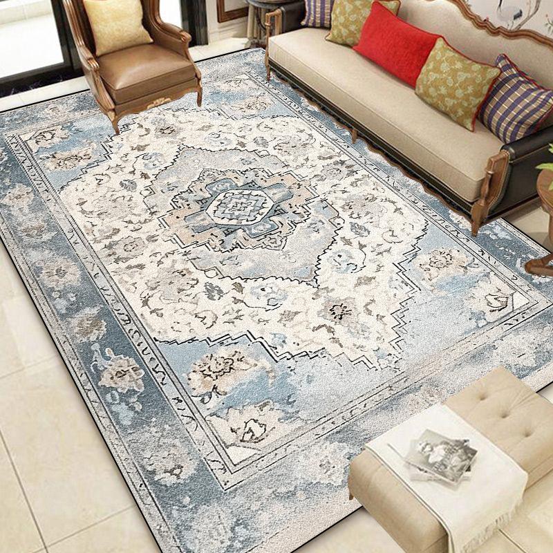 American Style Easy Clean Carpets Living Room Persia Decoration Large Area Rugs Washable Soft Bedroom Lounge Non-slip Floor Mat