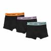 Pack of 3 Boxers with Elastic Band Logo Stretch Cotton Kids