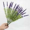 Искусственное зеленое растение Прованс Пена Лаванда Искусственный цветок Связка Пластиковые искусственные цветы Украшение для дома