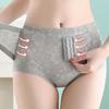 Женские трусики прозрачные сетчатые с утягивающим эффектом, однотонные, со средней талией, бесшовные, антисептические, мягкие, тонкие, дышащие, влагоотводящие, El