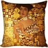 G0309 Hot Sale Gustav Klimt The Kiss Square Pillowcase Custom Zippered Cushion Pillow Cover Case 45x45cm