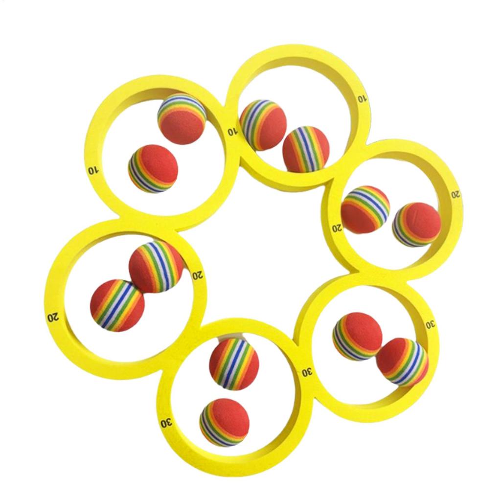 Веселый всплеск Водные виды спорта Плавающая игра для бассейна Игрушка Прочный материал ЭВА Мяч случайного цвета Идеально подходит для летней игрушки для бассейна