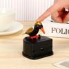 Cute Plastic Automatic Bird Toothpicks Container Toothpick Dispenser Toothpick Holder Box