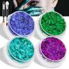 Popular Sequins Gel Glitter Gel Body Facial Hair Eye Stage Makeup Highlight Powder Sequins