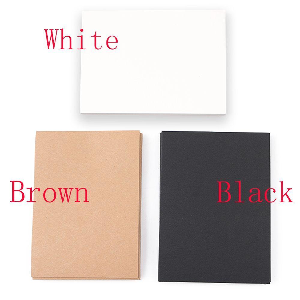 Шт. Винтажные офисные принадлежности Классический планировщик дневник эскиз граффити блокнот карточка пустая писчая бумага