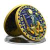 Egyptian Mythical Relief Commemorative Coin Pharaoh Horus Anubis Metal Collection Commemorative Medal