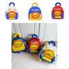 Backpack Stylish Preschool For Boys And Girls With Charming Design Soft Nylon Red Beige Blue