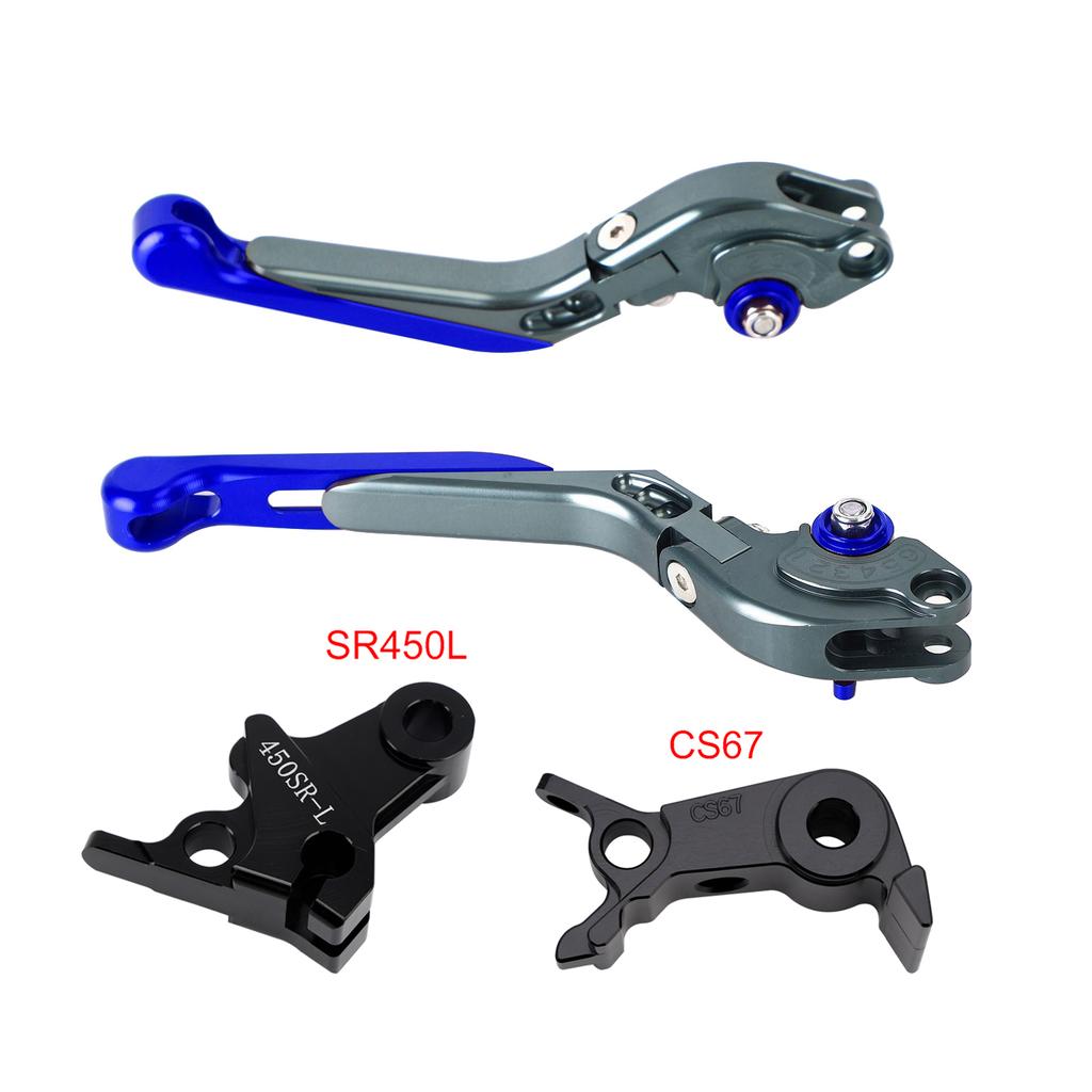 Adjustable Clutch Brake Lever fit for VOGE DS900X 900DSX 2024-2026 Blue