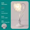 Romantic Pastoral Flower Bedside Lamp for Cozy Bedroom Atmosphere
