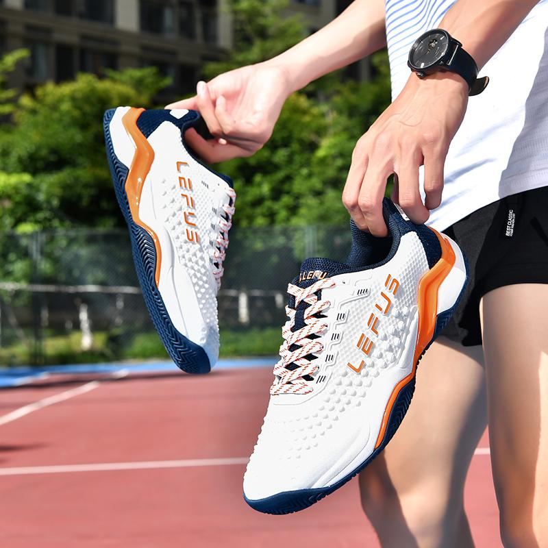 LEFUS Unisex Athletic Shoes Lightweight Badminton Shoes Table Tennis Shoes Golf and Tennis Shoes Women Shoes