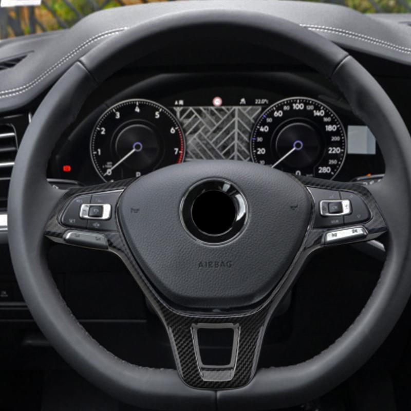 My Good Car ABS Автомобильный руль Панель управления Крышка переключателя с блестками Отделка для Volkswagen VW Golf 7 MK7 MK7.5