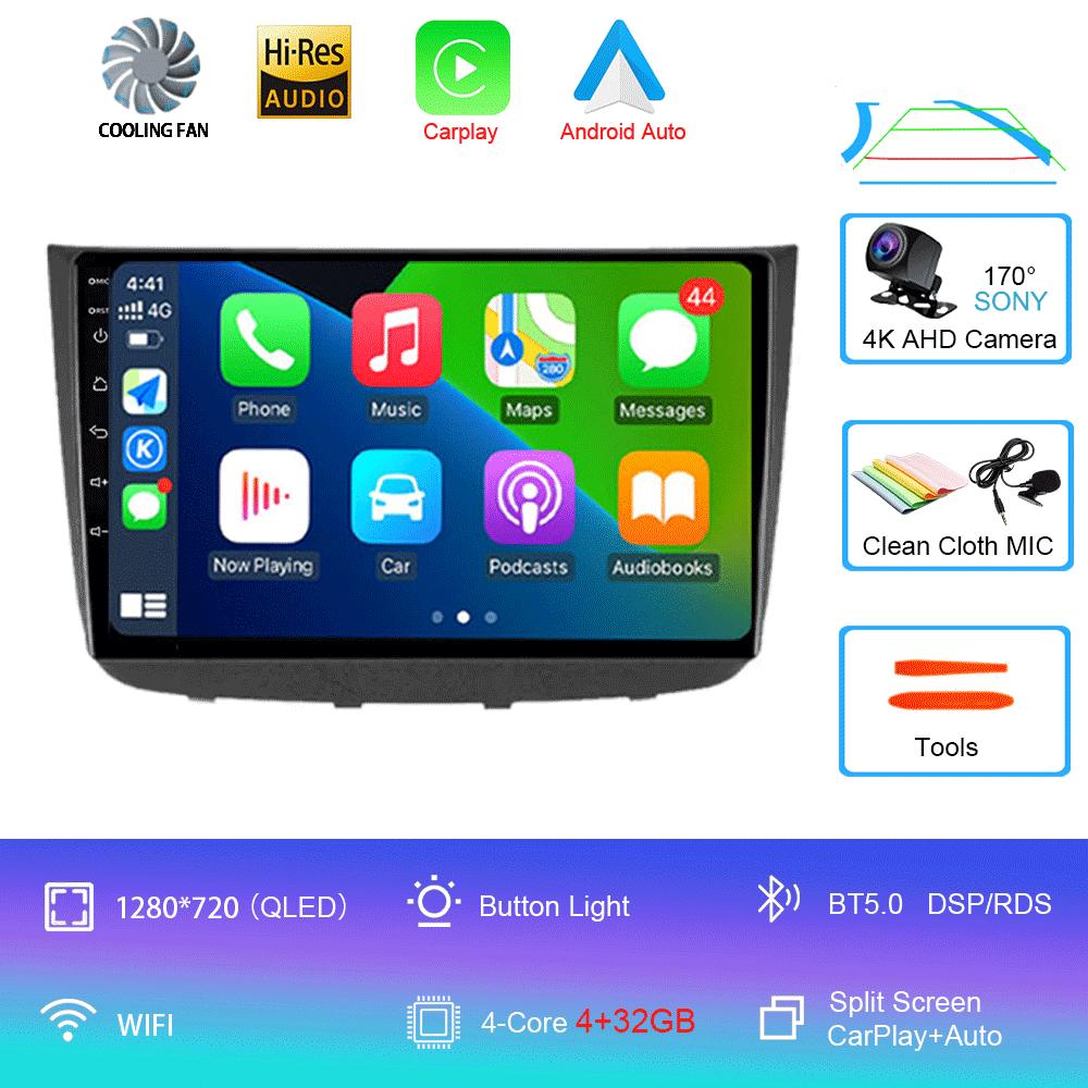 Android 14 Auto Carplay Car Radio Multimedia Player For Mercedes-Benz Vito 2 W639 Viano 2 2003 - 2015 Navigation GPS 4G+WIFI BT