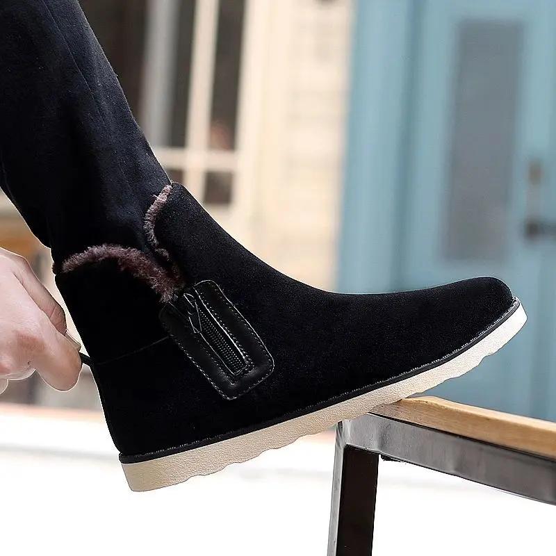 Мода с мехом Теплая мужская обувь Зимние мужские сноубутсы Дизайнерские Новые Оригинальные Предложения Комфортные Предложения по Акции Y2k Нескользящие Дешевые
