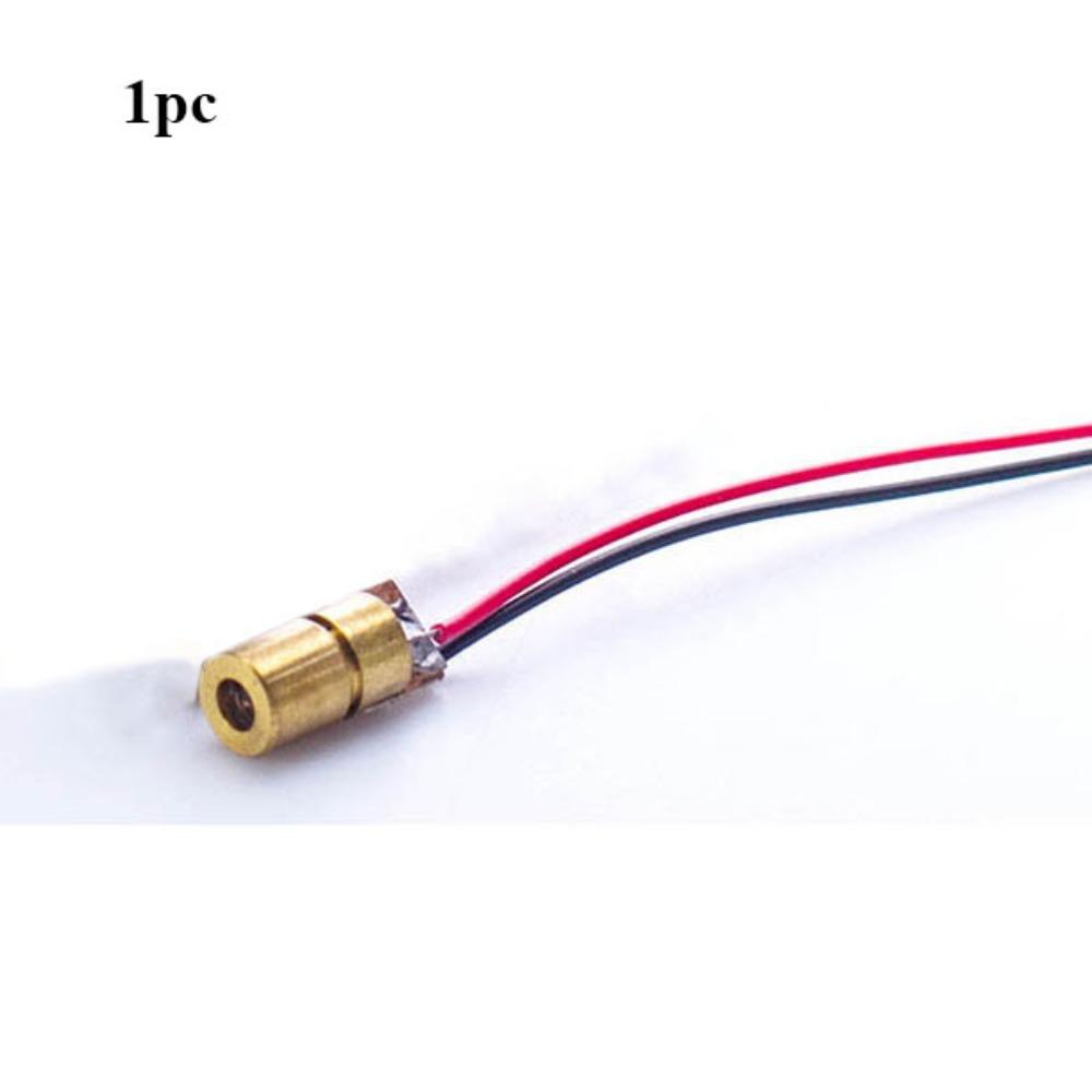Hot Sale 5 Million Watt Red Sight Adjustable Lasers Laser Diodes Dot Diode Module 650nm 6mm 3V
