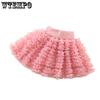 Летняя короткая юбка для девочки, юбка принцессы, универсальная пышная юбка, юбка-пачка