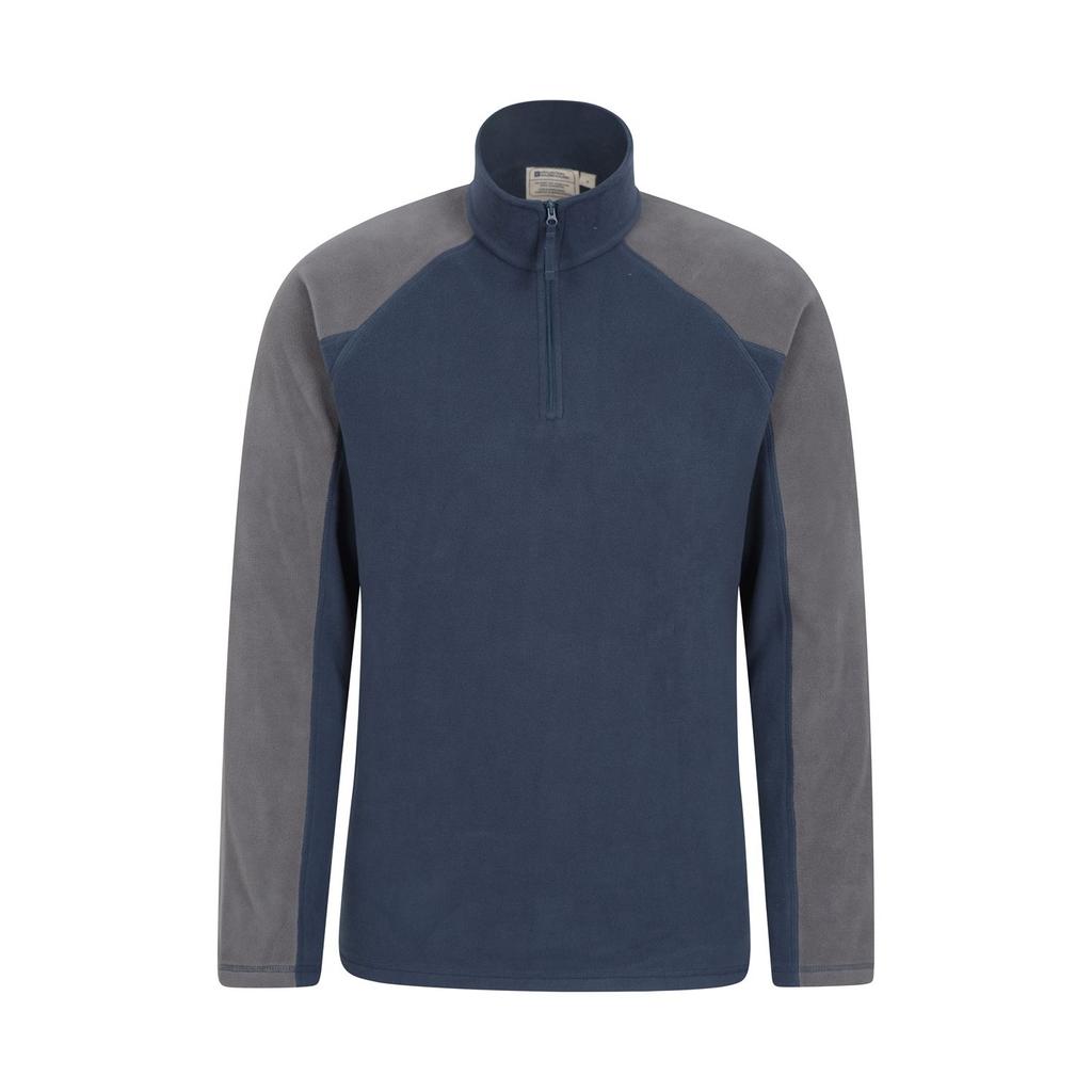 Mountain Warehouse Mens Ashbourne II Half Zip Fleece Top