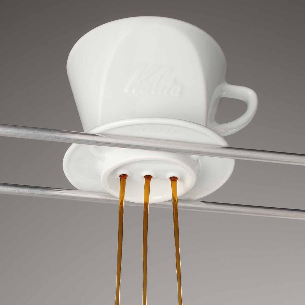 Kalita Kalita Кофейная капельница Фарфоровая посуда Hasami для людей HASAMI Kalita HA102 2 ~ 4 & # 02010