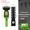 WORKPRO 2 In 1 Cordless Hedge Trimmer Grass Shear Electric Shrubbery Cutter Portable Cutter Trimmer Rechargeable Garden Tool