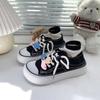 Canvas Shoes Children Versatile Niche New Thick-soled Ugly Cute Big Head Leisure Sports Popular Board Shoes Women