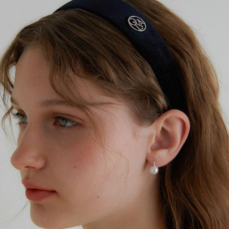 OVLA Signature бархатная повязка для волос_2 цвета HB006