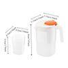 with 4 Cup Cold Kettle Large Capacity Water Jug Drinkware Drink Container  Living Room