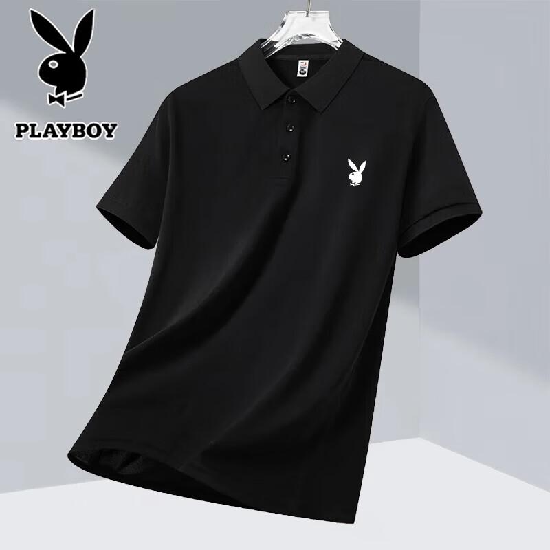PLAYBOY Мужская рубашка-поло business casual с коротким рукавом