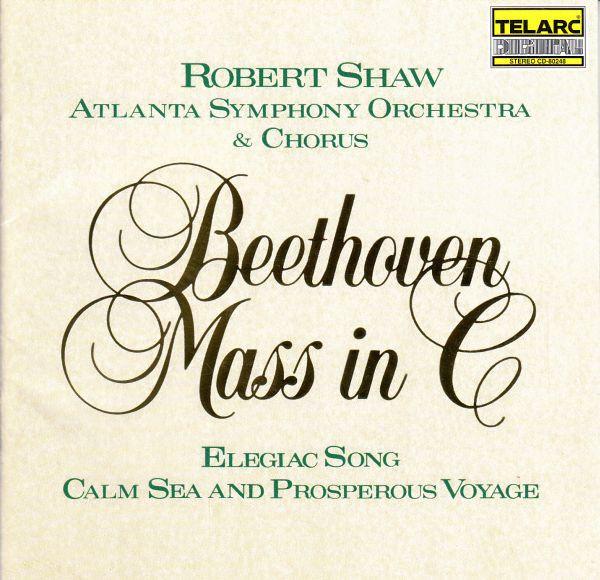 CD SCHELLENBERG (HENRIETTE)? ATLANTA C - Mass in C major PHCT5035 Telarc 1990 US ObiClassical Used