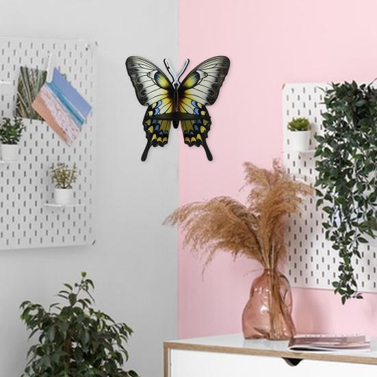 Угловая полка из искусственного хрусталя с бабочкой, деревянная настенная плавающая полка для гостиной, прочная каменная витрина для хранения свечей, украшение