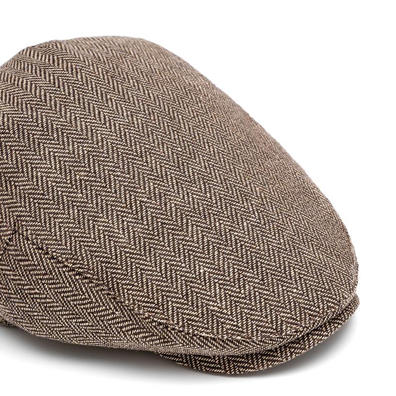 Мужская классическая британская кепка газетчика, берет из искусственной шерсти, ретро-кепка