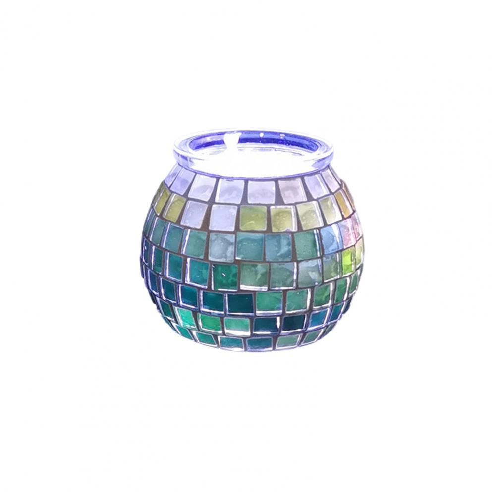 DIY мозаичный подсвечник, набор, развитие мелкой моторики, детский ремесленный материал, ручная работа, развивающие игрушки для родителей и детей