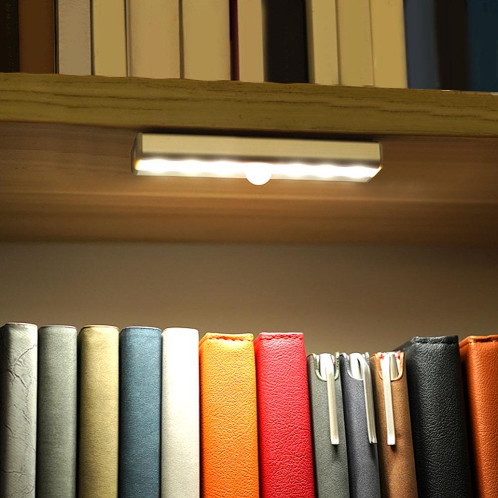 Aluminum Body Human Body Induction Lamp Magnetic Stick-On Sensor Light Sensor Lamp Wardrobes