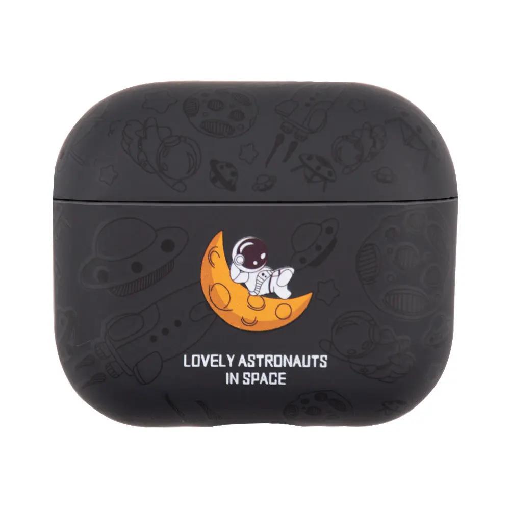 Мягкий чехол для наушников Astronaut Space Moon для Apple Airpods 3 2 1 Pro 2 4 2024 Чехол для наушников Air Pods Pro2 3rd Gen Custodia