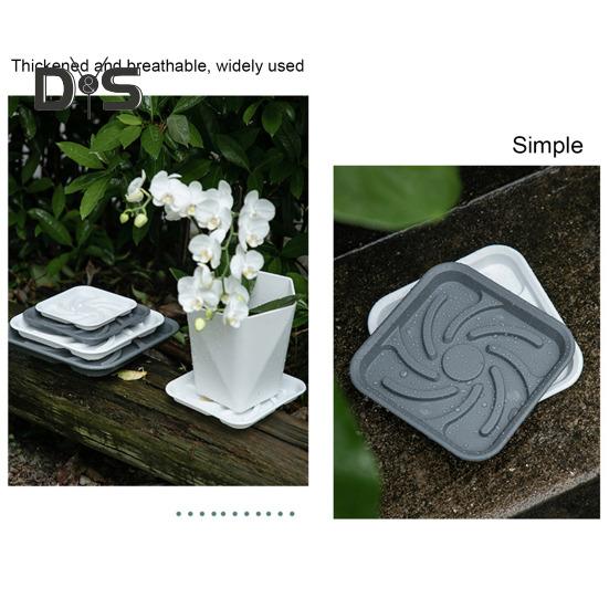 5 шт. поддон для растений многоразовый цветочный горшок поддон для тяжелых условий эксплуатации поддон для цветочного горшка квадратный поддон для растений в помещении и на открытом воздухе