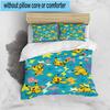 3PCS Cute Pika Adventure 3pcs Bedding,Including 3PCS Duvet Cover And 2pcs Pillowcases Perfect for Christmas,Ideal for Bedroom, Dormitory