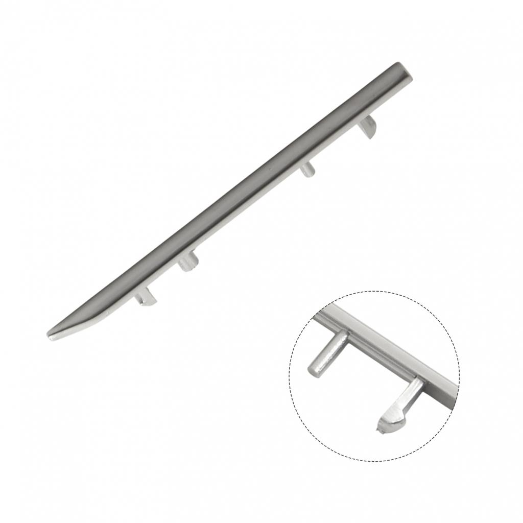 Накладка на кнопку переключения температуры кондиционера матовое серебро для Mercedes W212 E 200814