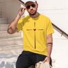 2026 New Model Unisexs 100 Cotton Summer Loose Fit Love He Graphic Printed Slim Fit Casual Sports Round Neck Short Sleeved Tshir