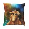Fashion Alf Cushion Cover 45x45cm Polyester Alien Life Form Sci Fi Tv Show Pillow Case for Sofa Car Square Pillowcase Decoration